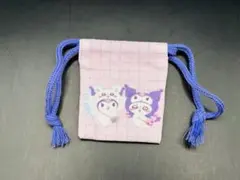 ちいかわ サンリオ ノベルティ ミニ巾着 クロミ モモンガ