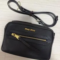 miumiu マドラス ショルダーバッグ ブラック バッグのみ