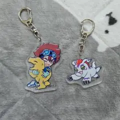 デジモン アクリルキーホルダー