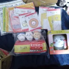 ちいかわ一番くじ 文房具セット下位賞セット、B賞 ラストワン賞