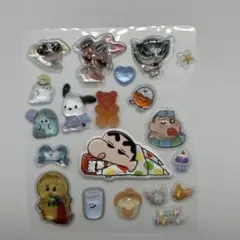 お裾分け キャラクターシール【M】クレヨンしんちゃん PPG 等