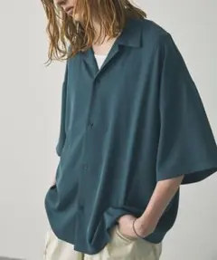【EMMA CLOTHES 】ルーズオーバーオープンカラーシャツのサムネイル