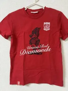 浦和レッズ　レディア　ファミリー　総柄　Tシャツ　Lサイズ　非売品 REX CLUB】ポイント交換 新アイテム『Tシャツ(総柄レディア