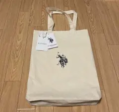 US POLO ASSN ユーエスポロアッスン　キャンバストートバッグ　鞄