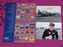 新品　F-16 デモチーム　パッチ 自衛隊グッズ 太平洋空軍(PACAF) F-16 デモチーム パッチ「燦吉