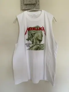 Ameri VINTAGE MEDI METALLICA WHT NS TEEのサムネイル