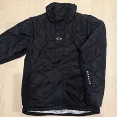 【極美品】OAKLEYキルティングジャケット2way 中綿 ダウンジ