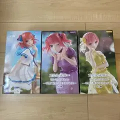 五等分の花嫁 フィギュア 中野二乃Trio Try! Figure 3体セット