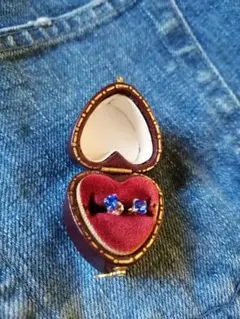 Silver925＊ブルージルコニア＊ピアス＊キラッ＊未使用新品