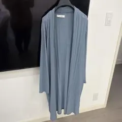 CECIL McBEE ロングカーディガン 블루
