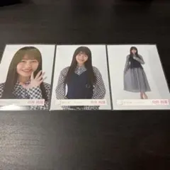 向井純葉　櫻坂46 ランダム生写真　ヨリチュウヒキ　デニムコーデ