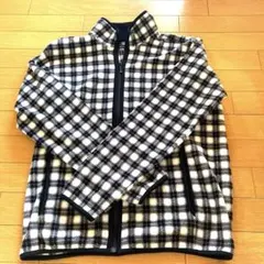 UNIQLO チェック柄 フリースジャケット　L