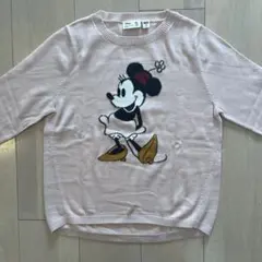 UNIQLO×DISNEYコラボニット ミニーちゃん KIDS 150cm 美品