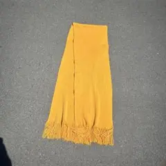COMME CA ISM マスタード マフラー