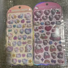 ハローキティ コットンパフィーシール