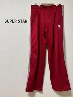 【ミズノ スーパースター】 ジャージ 赤(L)