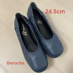 ドルチェ 牛革 パンプス 24.5cm Doruche