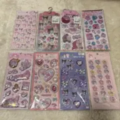 正規品　マイメロディ　ウォーター　おはじき　シール　カプセル　シール交換　セット