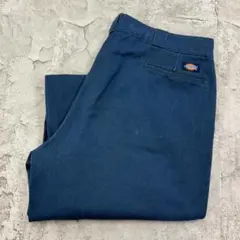 お*ぎ様 Dickies ワークパンツ ネイビー W39相当 ワークパンツ 古着