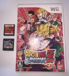ドラゴンボール ゲームソフト×3 Wii DS