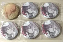 プロセカ グリッター缶バッジ50A 暁山瑞希 東雲絵名 宵崎奏 MEIKO 余花