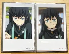鬼滅の刃 柱カフェ チェキ風ブロマイド 時透無一郎 2点セット
