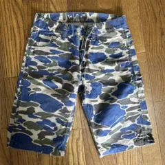 A BATHING APE デニムパンツ カモフラポケット - メルカリ