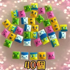 たまごっち♥ネイルパーツ♥四角MIX