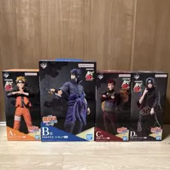 NARUTO 一番くじ　忍ノ絆　MASTERLISE フィギュアセット
