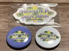 初期不良有り　缶バッジ(ツアーロゴデザイン)＆付箋セット