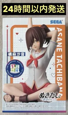 58個 ぬきたし ちょこのせ 橘麻沙音 琴寄文乃 ぬきたし THE ANIMATION ちょこのせ プレミアムフィギュア“橘