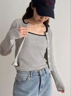 CANAL JEAN El mar　ボーダーアンサンブルのサムネイル