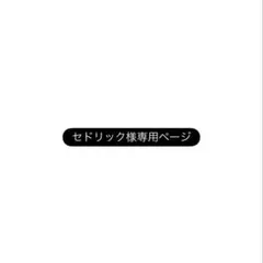 セドリック様 リクエスト 2点 まとめ商品 - メルカリ