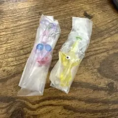 ピクミン カプセルトイ めじるしアクセサリー 羽と黄色