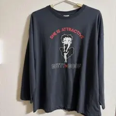 Betty Boop 長袖Tシャツ 4L