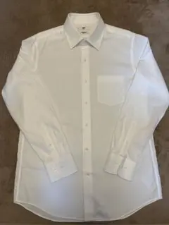 昨日購入　試着のみ　ユニクロ スーパーノンアイロンスリムシャツ 白 XL