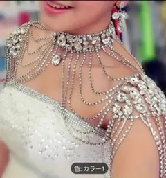 ネックレス　ウエディング　コンテスト　パーティー