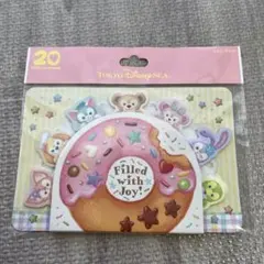 【新品•未開封】ダッフィandフレンズ　フィルド・ウィズ・ジョイ！ふせんメモ