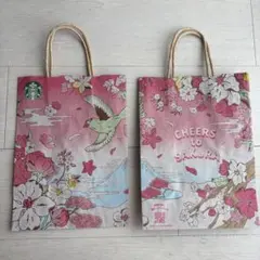 スターバックス 桜 ショッピングバッグ 6枚