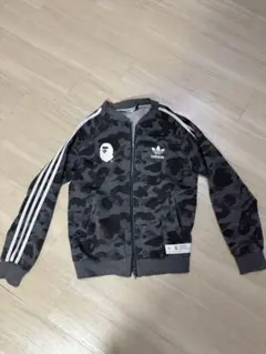 ape×adidas コラボ希少ジャージ上(値下げしました❗️