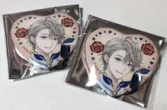 にじさんじ バレンタイン 甲斐田晴 ハート缶バッジ 2点