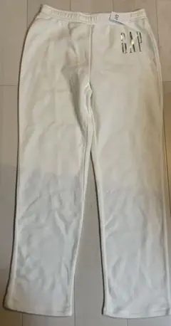 GAP ホワイト スウェットパンツ Sサイズ