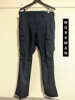 T1021 WORKMAN ネイビー カーゴパンツ 4ポケット