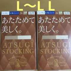 ATSUGI ストッキング L-LL 光発熱加工　アツギ　あったかストッキング