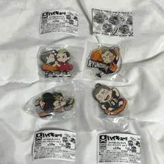 ハイキュー キャラばんちょうこう　ラバーマスコット ＆ ぴた!でふぉめ