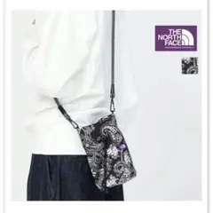 ノースフェイス パープルレーベル ペイズリープリントストロールショルダーバッグ