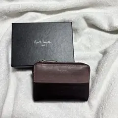 Paul Smith コインケース ダークレッド/ブラウン