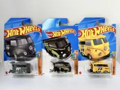 ホットウィール ベーシック クールコンビ3台セット（ムーンアイズ）おまけ付