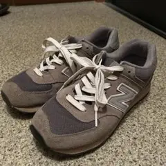 new balance 574 グレー スニーカー 25.5センチ