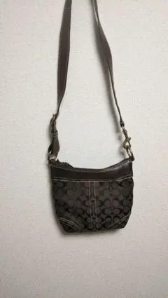 コーチ COACH ショルダーバッグ ダークブラウン